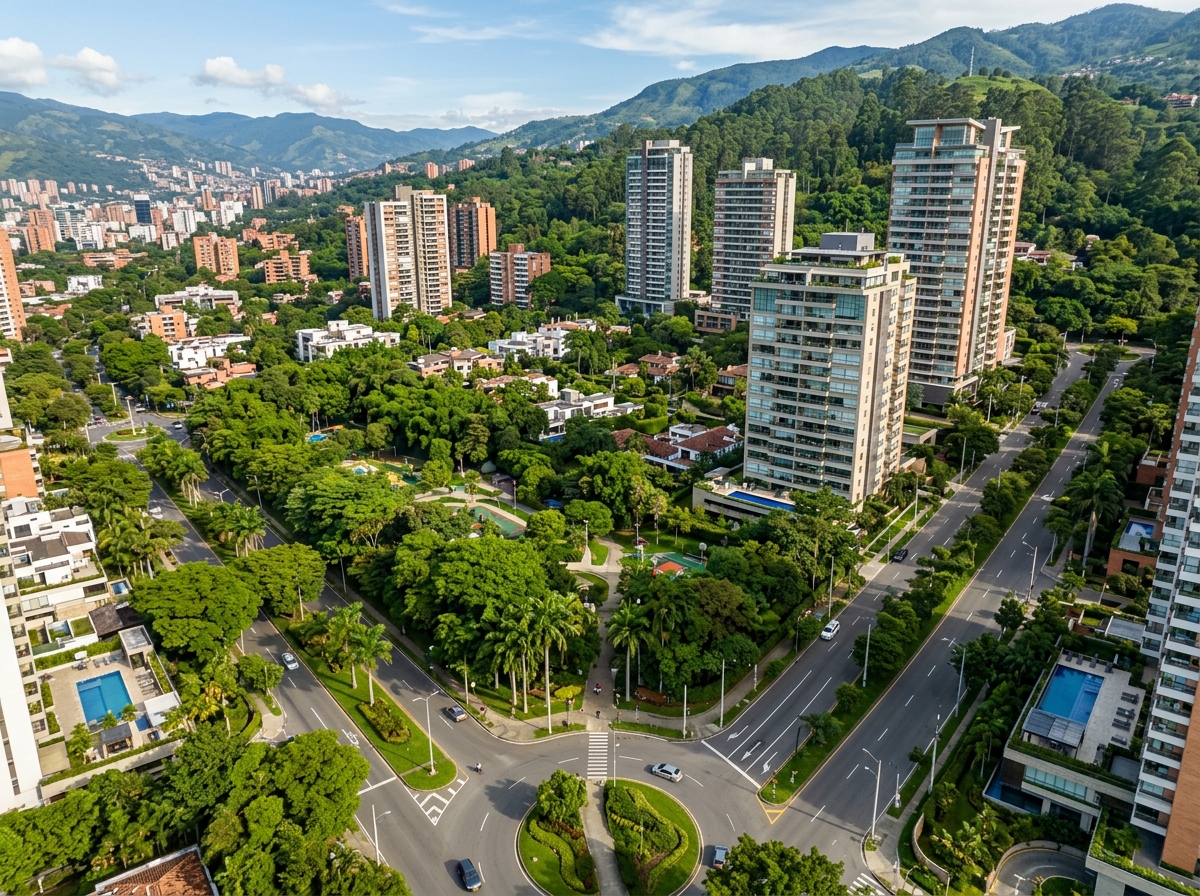 Vista Aérea del Sector Torre Quarter